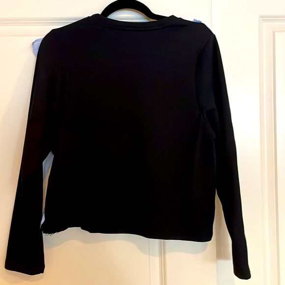 English Factory Ruffles Sweater. Size: Small - Picture 2 of 4